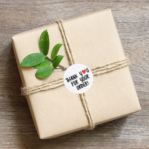 Etiquetas Adhesivas Personalizadas con Logotipo, Etiquetas Redondas Multicolores de Agradecimiento para Cajas y Bolsas de Empaque - Product Image 6