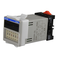 CNTD CDH48M Miniatur Timer Relay Digital 5A 50HZ 100V 240V Penggunaan Industri Siklus Berulang Tunda Tujuan Umum Epoksi