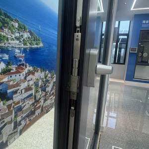 Portes coulissantes en verre aluminium modernes, patio <span class=keywords><strong>intérieur</strong></span>, <span class=keywords><strong>porte</strong></span> coulissante en verre transparent en aluminium, rétractable, invisible - Product Image 4