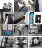 APEX 8/10/12 Broches 3D 4 axes CNC Router New 4-axis Wood Carving Machine Furniture Decoration Condition Used Core Motor Pump