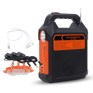 Reproductor MP3 Portátil, Sistema de Energía Solar Híbrido Doméstico Pequeño, Batería de Gel para Uso en Interiores y Exteriores - Product Image 1