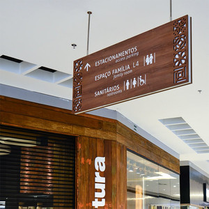 Señalización Interior Personalizada para Hospitales, Señalización de Acero y Acrílico, Letreros Colgantes con Iluminación LED para Uso en Interiores - Product Image 6