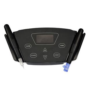 OemプロフェッショナルブラックパールフラックスタトゥーPmuコンプリートガンパーツデジタルフルキット眉毛ロータリーペンタトゥーマシンセット - Product Image 1