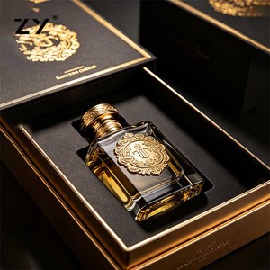 Bakhoor islamique de style moyen-oriental 50 ml, <span class=keywords><strong>flacon</strong></span> de <span class=keywords><strong>parfum</strong></span> de luxe de style arabe avec décor doré - Product Image 1