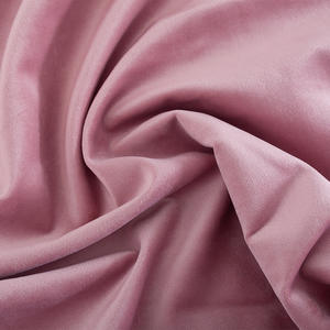 네덜란드 벨벳 무지 소파 커버링 원단 홈 텍스타일 천연 스트링 방진 화장품 포장 파우치 다이닝 원단 - Product Image 5