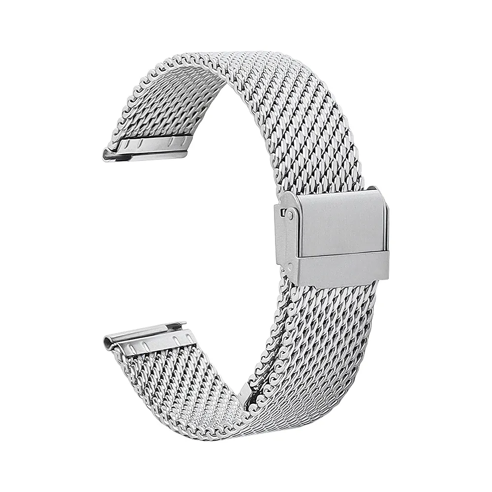 CONKLY nuovo cinturino in acciaio inossidabile 38/40/42mm cinturino di ricambio orologio bracciale Milanese metallo magnetico catena cinturino