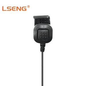 Microphone à vibration de gorge LSENG pour interphone acoustique, casque talkie-walkie, écouteur <span class=keywords><strong>radio</strong></span> bidirectionnel avec connecteur personnalisé - Product Image 5