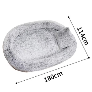 <span class=keywords><strong>Lit</strong></span> pour chien en peluche rond géant personnalisé pour les humains <span class=keywords><strong>lit</strong></span> rond en peluche long chien humains ou grands chats <span class=keywords><strong>grand</strong></span> canapé pour <span class=keywords><strong>une</strong></span> <span class=keywords><strong>personne</strong></span> - Product Image 5