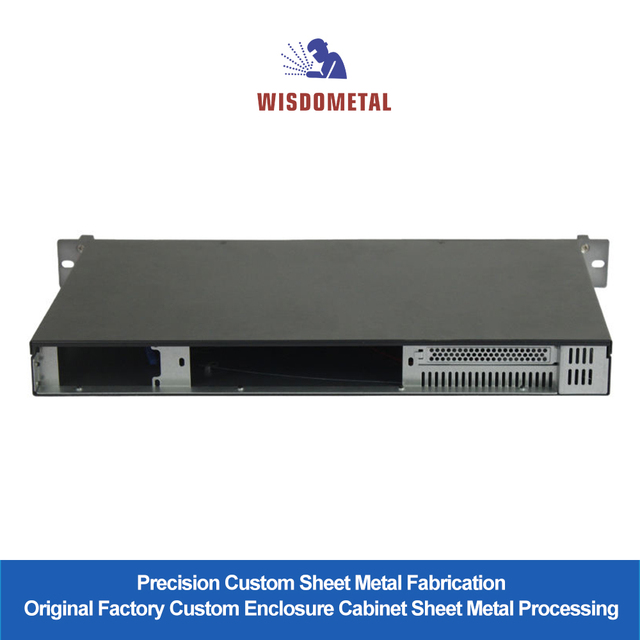 New Design 1U 19inch Industrial 1U Rack Mount Chassis For ITX Custom Enclosure Cabinet Fabrication Wholesale Price
