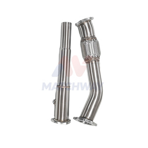 Tuberías <span class=keywords><strong>de</strong></span> <span class=keywords><strong>Escape</strong></span> Turbo Downpipe MATCHWAY para VW Golf Jetta Beetle MK4 GTI Bora GTI AUDI TT A3 <span class=keywords><strong>Seat</strong></span> <span class=keywords><strong>Leon</strong></span> Skoda Octavia 1.8T - Product Image 3