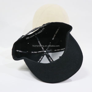 ZZB Custom Embroidered Formal Letter Pattern Classic Baseball <b>Cap</b> Flat-Brimmed 100% Cotton Adjustable <b>Snapback</b> Hat <b>for</b> <b>Men</b> Women - Product Image 6