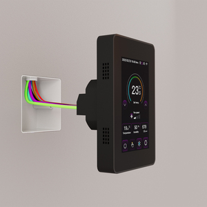 Shinefan <span class=keywords><strong>2025</strong></span> nguồn mới nhà máy cho AC 3 tốc độ EC 0-10V với CO2 giám sát thông minh điều hòa không khí điều khiển fcu điều khiển - Product Image 2