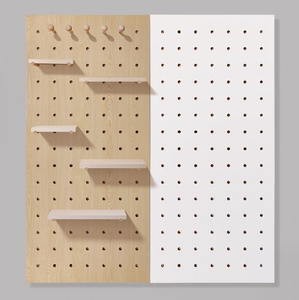 Powder Coated Anti-Corrosion Perforated Hole Board, Durable <b>Wall</b> Pegboard for Home Decoration and <b>Storage</b> - Product Image 6