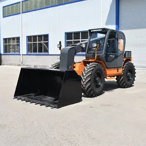 Hydraulic All Terrain Telehandler Telescopic Boom Forklift 4x4 Rough Terrain Telescopic Handler Telehandler Price For Sale