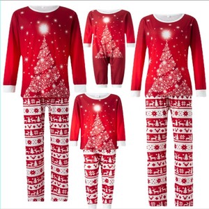 Traje <span class=keywords><strong>de</strong></span> Navidad <span class=keywords><strong>de</strong></span> otoño 2025, traje holgado <span class=keywords><strong>de</strong></span> algodón elegante para madre e hijo para nueva familia <span class=keywords><strong>de</strong></span> tres cuatro niñas, traje para padres e hijos - Product Image 5