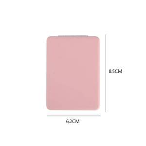 Portable Double-Sided Handbag Handheld Black <strong>White</strong> Pink Travel Makeup <strong>Mirrors</strong> Compact <strong>Mirror</strong> with Custom logo - Product Image 3