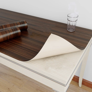 <span class=keywords><strong>Papel</strong></span> Adhesivo con Diseño de <span class=keywords><strong>Madera</strong></span> Gris, Impermeable, para Decorar Puertas, Muebles, Gabinetes y Paredes - Product Image 3