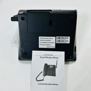 Teléfono Fijo GSM de Escritorio con Doble Tarjeta SIM, Teléfono Inalámbrico Fijo GSM con Radio FM DDK 995+ - Product Image 3