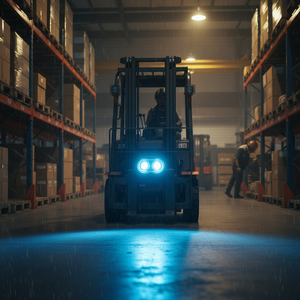 Luz LED Blanca para Montacargas con Diseño Impermeable, 9-80 VDC, 50,000 Horas de Vida Útil, 3 Años de Garantía - Product Image 3