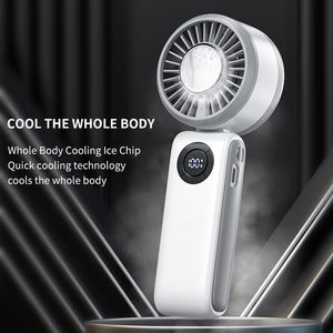 พัดลมเทอร์โบชาร์จได้พกพาได้ขนาดเล็ก4000มิลลิแอมป์ต่อมือถือความเร็วสูงน้ำแข็งแบบพกพาสวมใส่ได้ - Product Image 6