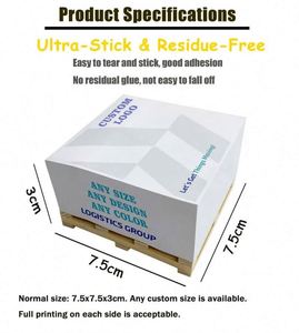 Blocs-notes autocollants promotionnels en gros, blocs-notes de bureau, blocs-notes avec logo - Product Image 5