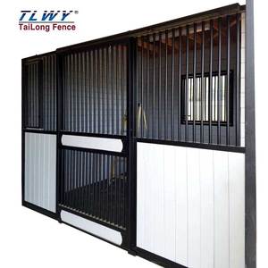 पोर्टेबल घोड़ा स्थिर पाउडर लेपित उच्च गुणवत्ता वाले घोड़े स्थिर उपकरण पूर्वनिर्मित घोड़े की स्टेबल्स - Product Image 6