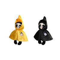 Offre Spéciale : Adorables Jouets en Peluche d'Halloween avec Capes de Costume – Peluche Citrouille d'Halloween Personnalisée – Poupée Citrouille d'Halloween en Peluche