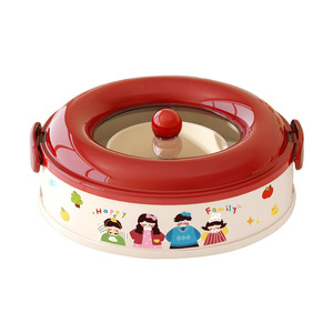 Double Layer Fruit Bowl With Lid Airtight Storage Box For Home Coffee Table Snack Candy Nut Container Creative Desktop Organizer - Product Image 1