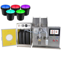 Machine de remplissage automatique quantitative à double tête et double pompe pour colle à cils, pour la production de cosmétiques et d'adhésifs