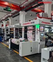 Machine d'impression d'emballages flexo automatique à grande vitesse avec structure empilable pour sacs en plastique et en papier personnalisés, nouvelle