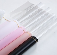 Mini sac d'emballage pour bouquet unique de roses 20 pièces, emballage cadeau en plastique pour bouquet de fleurs