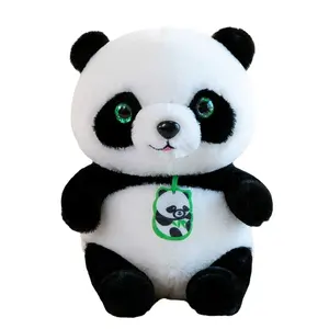 AIFEI TOY vente en gros Panda mignon jouets en peluche Panda poupée bébé cadeau d'anniversaire trésor national