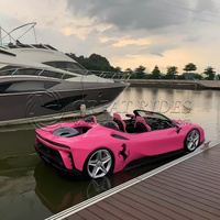 Bateau à réaction en fibre de verre de 4,7 m (14,5 pi) avec 5 sièges, bateau rapide, jet-boat pour le divertissement et les loisirs aquatiques, à vendre