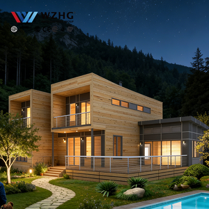 Fireproof Light Gauge Steel <b>Villa</b> Double Wing for Rural Housing Wholesale IRC Compliant - Product Image 1