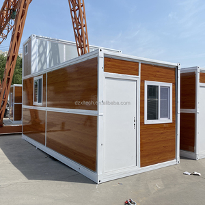 20ft installazione rapida Z contenitore pieghevole casa prefabbricata pieghevole piccolo Mobile dormitorio temporaneo per uso ufficio - Product Image 2