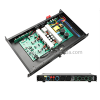 Amplificateur de puissance numérique de classe D 2 canaux 1U haute puissance 2*250W-800W N2502L/ N4502L/ N6002L/ N8002L pour discothèque, bar, club, karaoké, scène
