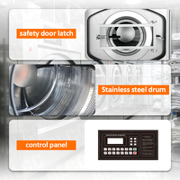 Hot Sale 50kg-150kg Industrial Commercial Laundry Machine Washer and Dryer Automatic Washing Machine for Hotel Business