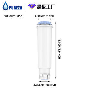 Cartouche de filtre à eau Pureza Z086 au charbon actif pour machine à expresso Jura 1P2P3P4P5P6P - Product Image 2