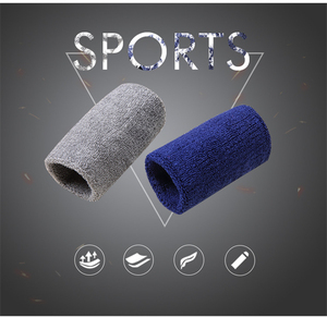 Fasce <span class=keywords><strong>da</strong></span> Polso per Palestra, Asciugamano <span class=keywords><strong>da</strong></span> Polso, Supporto per Tennis e Basket, Fasce Assorbenti Sportive in Cotone - Product Image 2