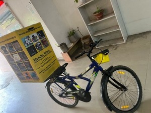 Mobile Plastic Handmade Advertising Cycle Box Wonder Wave With Lights Sound 8 Hour <b>Battery</b> <b>Backup</b> Marketing Street Promotion Dis - Product Image 2
