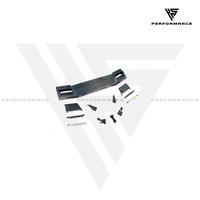 Accessoires de voiture en fibre de carbone style 4x4, becquet de toit avant LED de deuxième génération pour Mercedes Benz Classe G W463 G63 2008-2018