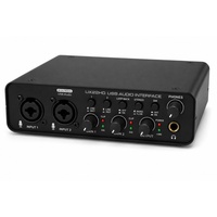 Interfaces de Audio Profesionales, Mezcladoras, Tarjeta de Sonido Externa, Software de Enrutamiento, Grabación, Podcasting, Música, Guitarra, Micrófono Metálico Premium