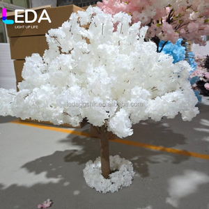 ต้นซากุระประดิษฐ์ LEDA ทนทาน ต้นเชอร์รี่บลอสซัมดอกสีขาว ต้นซากุระผ้าไหมสำหรับตกแต่งงานแต่งงาน - Product Image 4