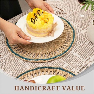 Most Selling Elegant <b>Beaded</b> <b>Placemats</b> Round for Wedding Reception Party and Festive Decoration Available at Good Price - Product Image 2