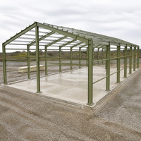 Bâtiment d'entrepôt en structure acier préfabriquée écologique pour le stockage logistique industrielle durable