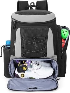 Mochila de Pickleball con Porta Botella de Agua, Ligera e Impermeable, para Hombre y Mujer, Muestra Gratis - Product Image 5