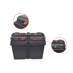 กลางแจ้ง 500W เครื่องมือแบตเตอรี่กล่องกันน้ําพอร์ตคู่ USB (5V2.1A/1A) Type-C ตะกั่ว-กรดสําหรับยานยนต์/RV เรือยอชท์ <span class=keywords><strong>Camping</strong></span> - Product Image 2