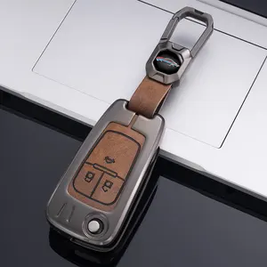 Full Protection Auto Remote Key Fob Shell Case Cover Sleutelhanger Voor Chevrolet Aveo Camaro Captiva Chevy Cruze Monza Vonk