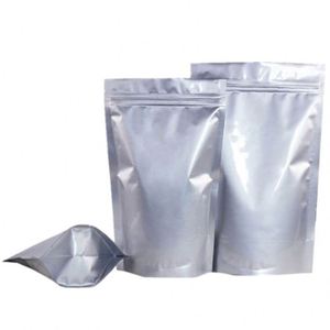 Bolsas de Papel de Aluminio Impresas con Logotipo Personalizado para Envasado de Té, Bolsa de Alimentos con Cierre Hermético, 15x22cm, Paquete Promocional - Product Image 4