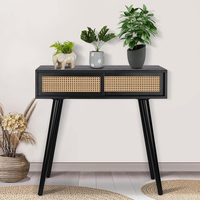 Table console de luxe moderne Grands cadeaux Table console avec cadre en bois doré Moderne